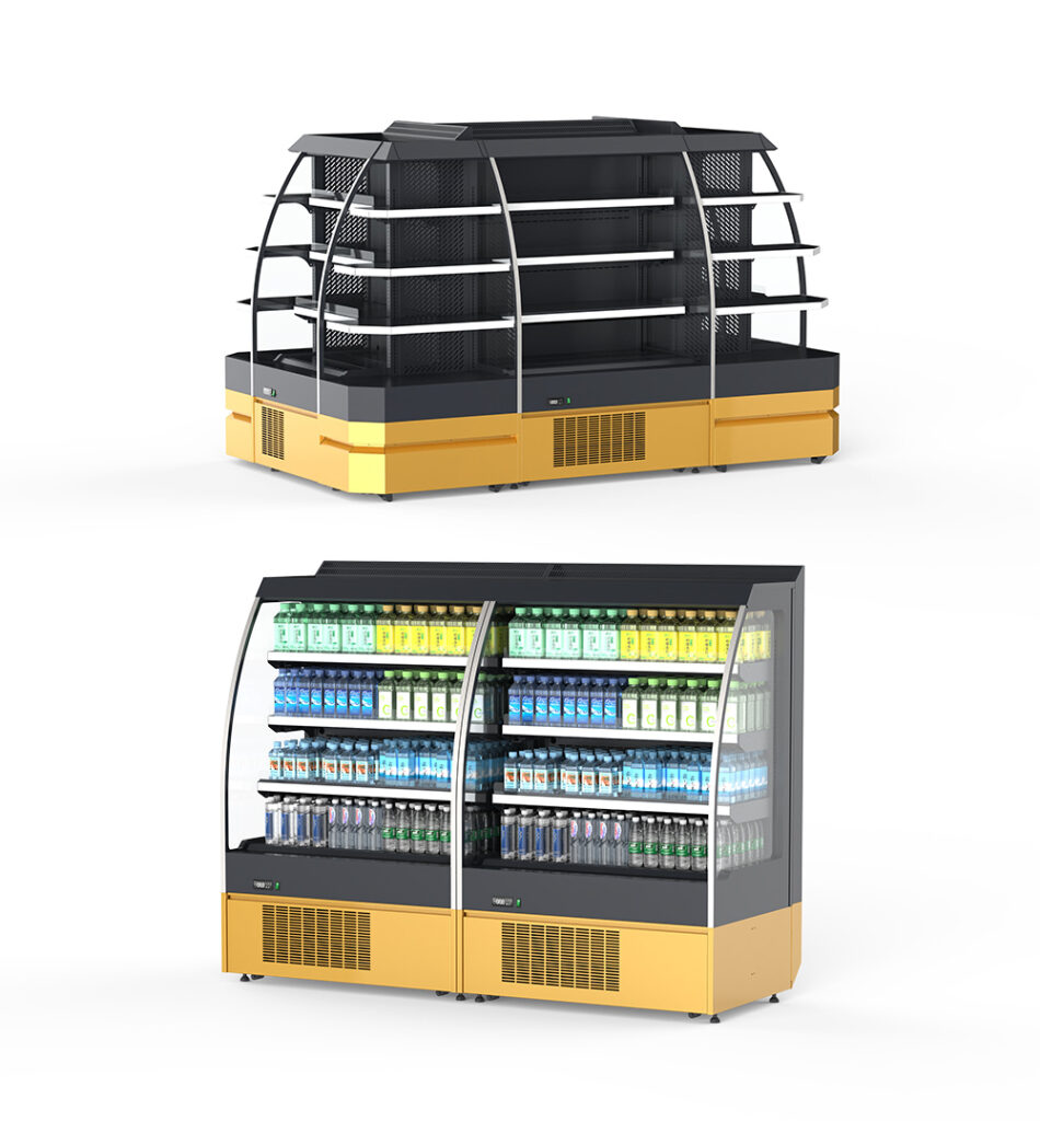 Semi-vertical Promotion fridge